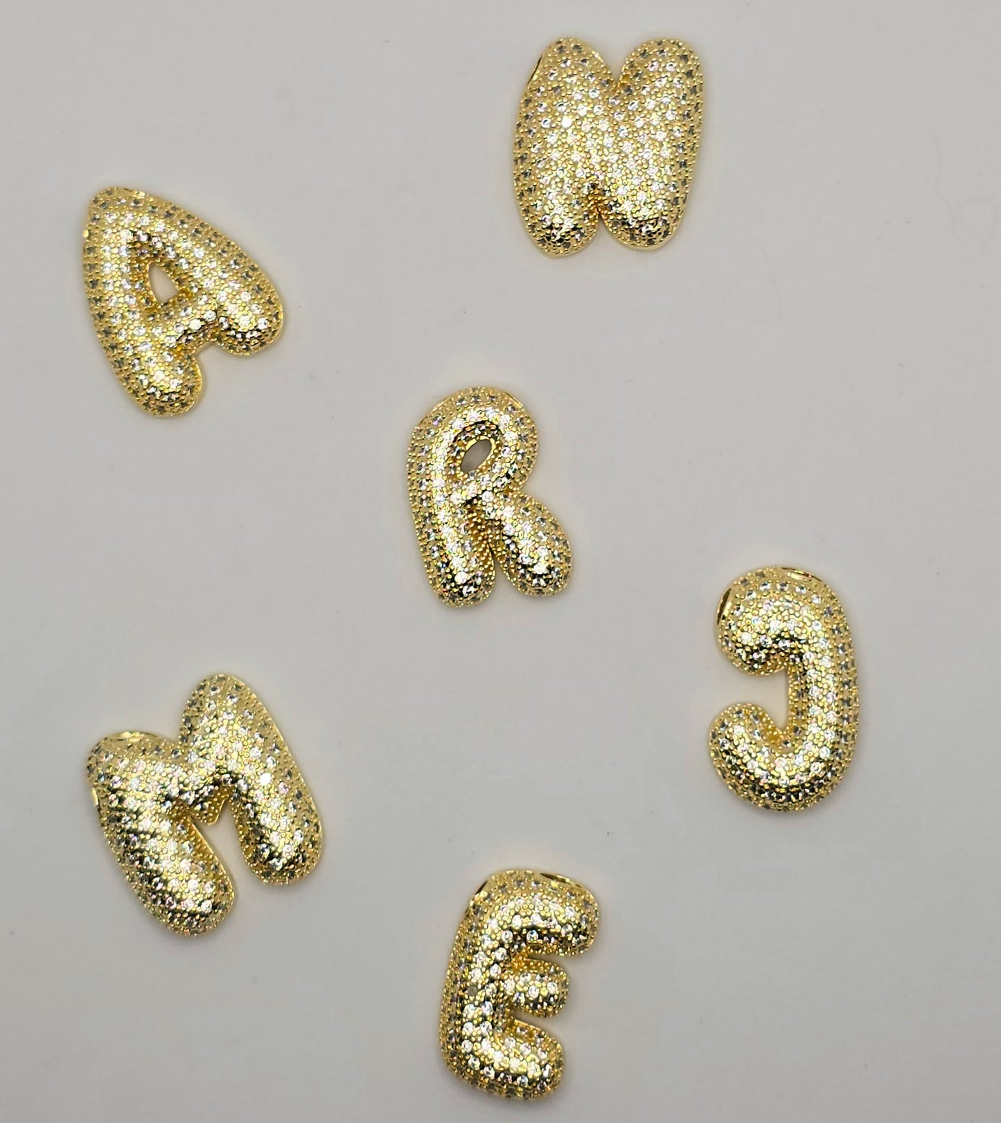 BIG Balloon Letter Necklace