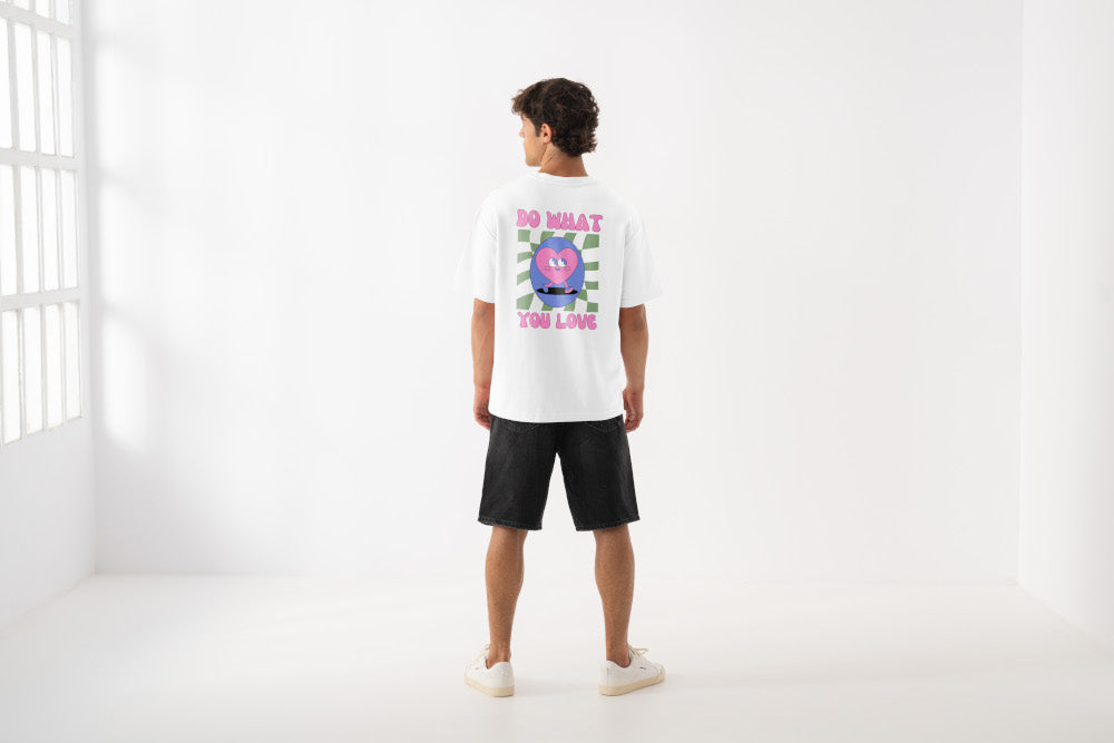 Do What You Love T-Shirt Front & Back Design