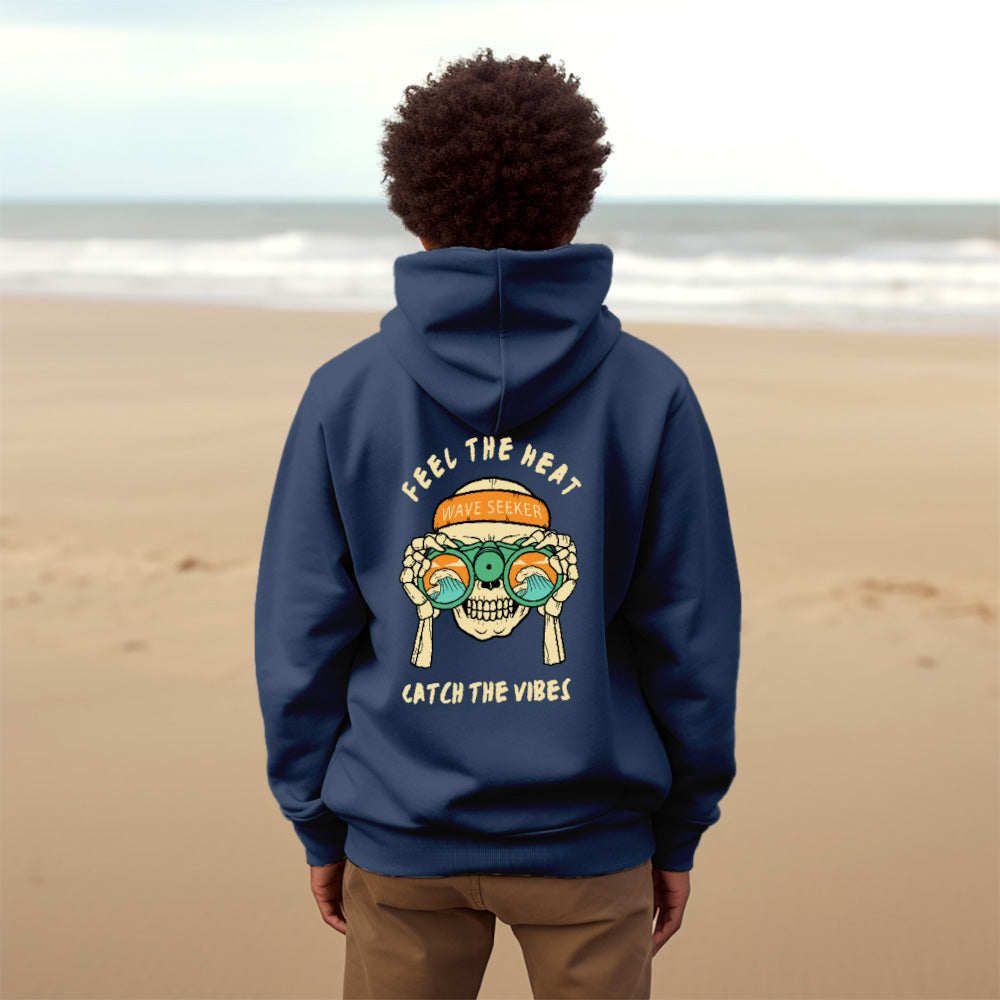 Le Endless Break Skeleton Surf Hoodie