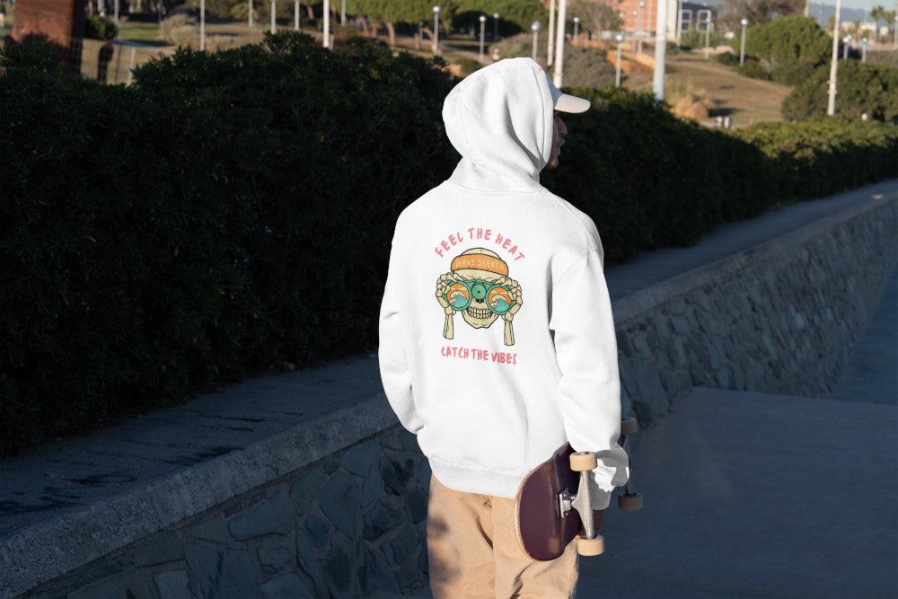Le Endless Break Skeleton Surf Hoodie