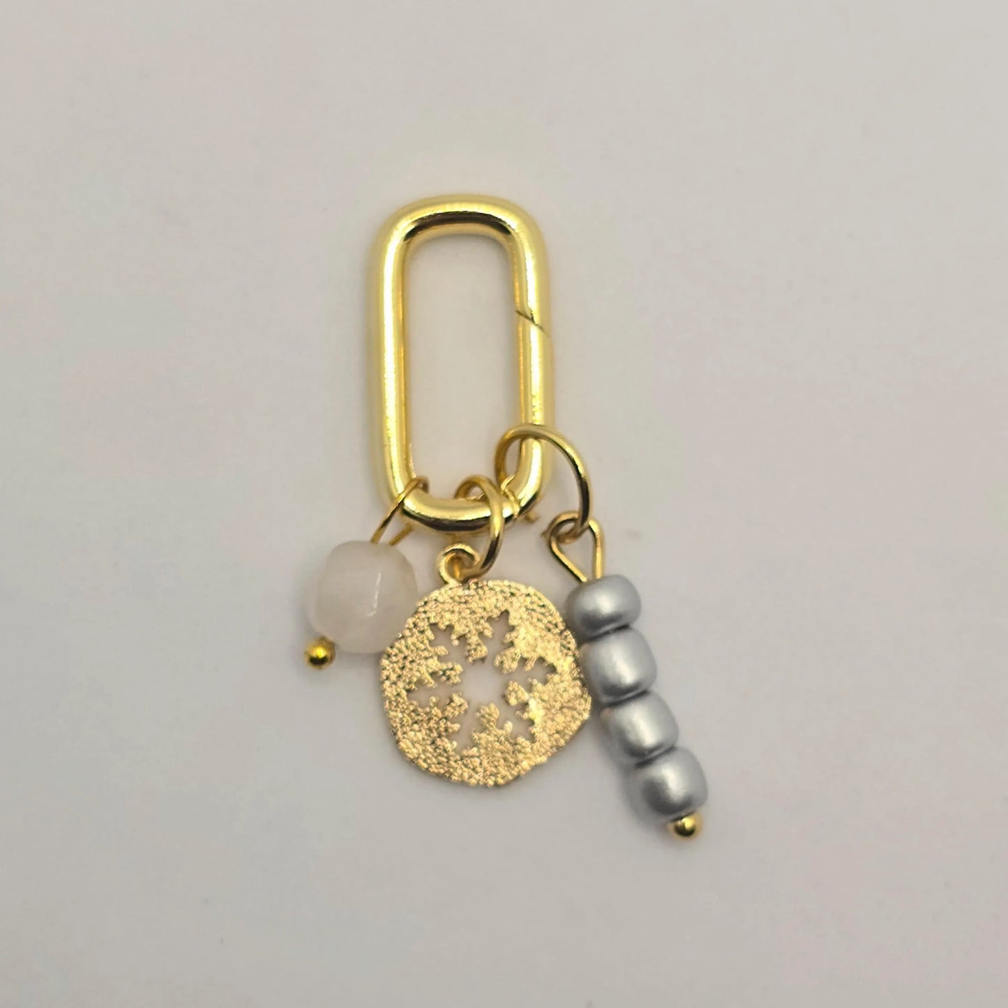 Customizable Paperclip Bracelet Set with Charms