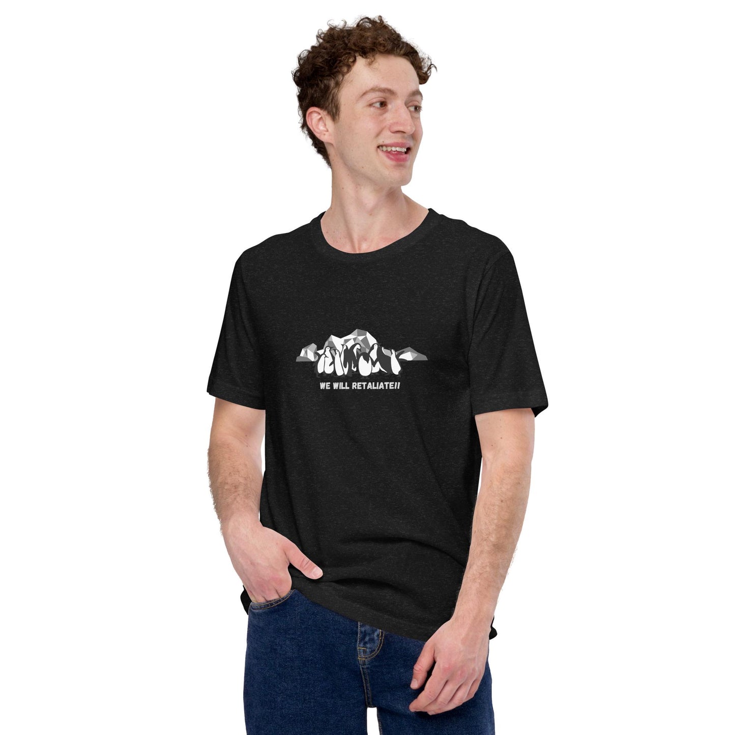 Funny Penguin Protest T-Shirt