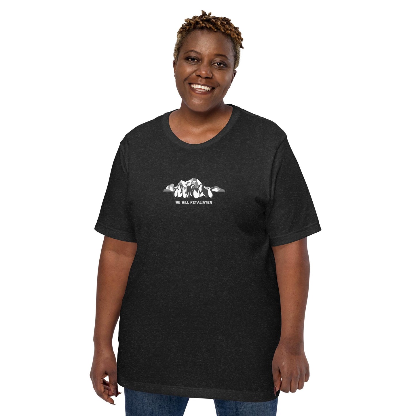 Funny Penguin Protest T-Shirt