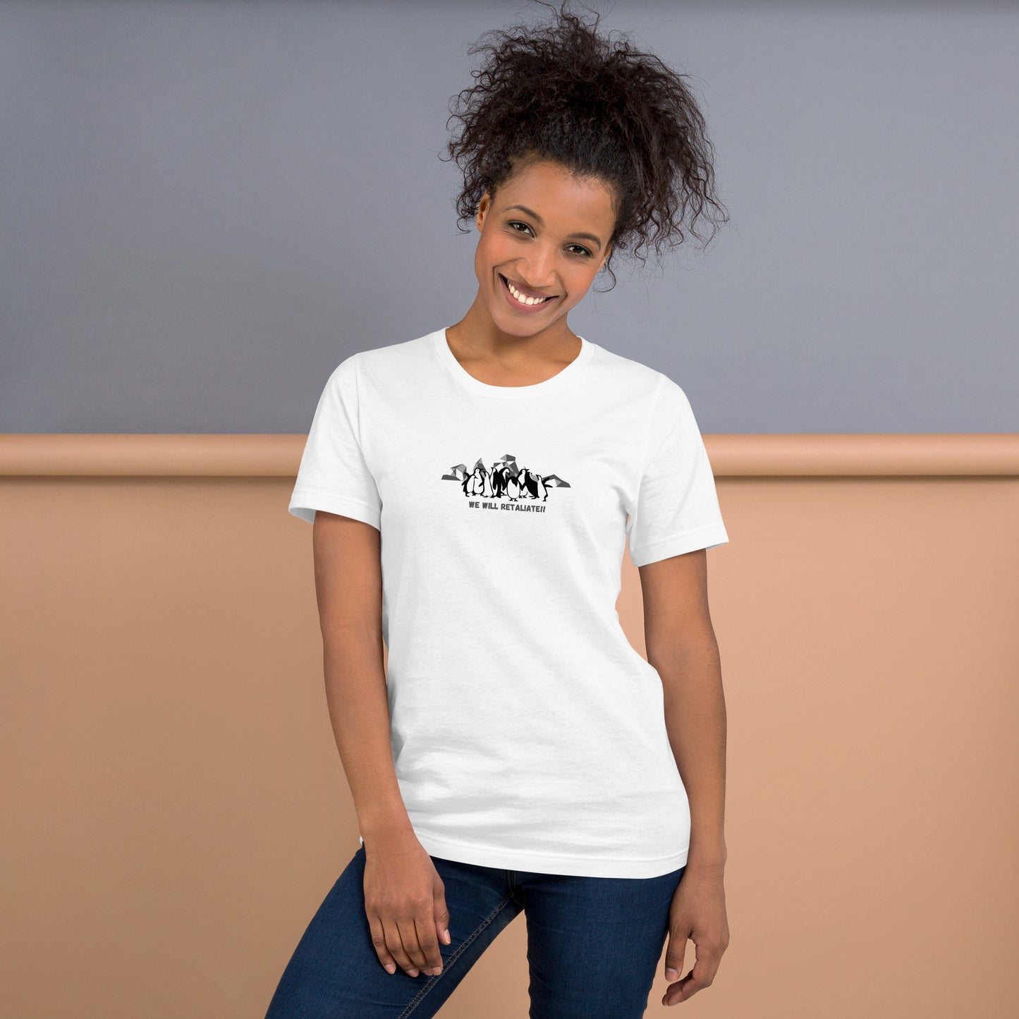 Funny Penguin Protest T-Shirt