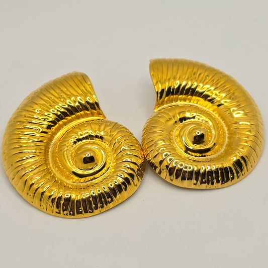 Seashell Earrings – Stainless Steel