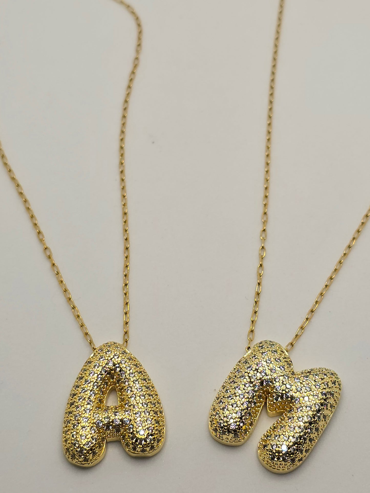 BIG Balloon Letter Necklace