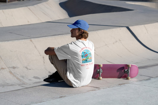 Le Flamingo Surfer T-Shirt