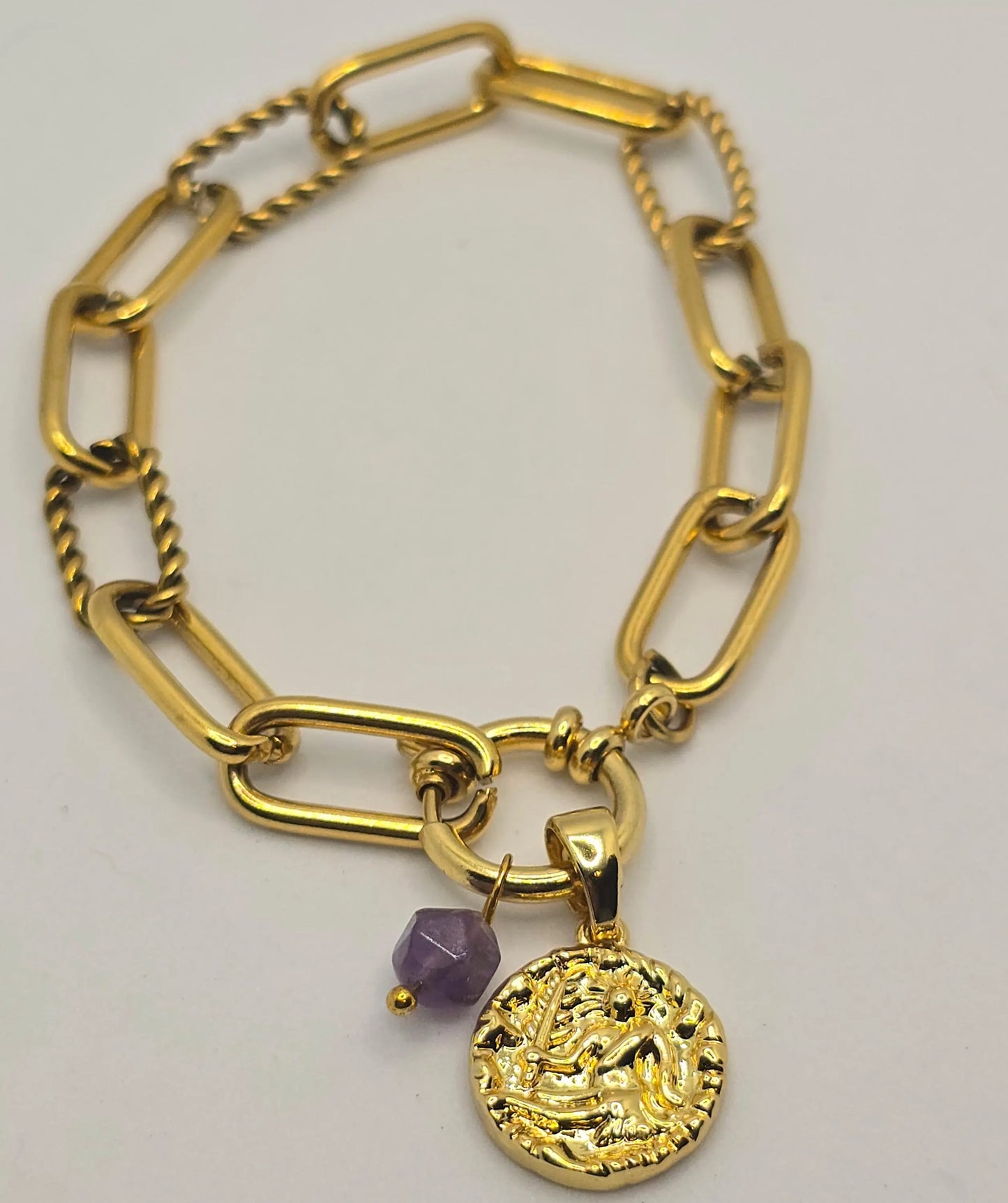 Zodiac Sign & Colour Charm Bracelet