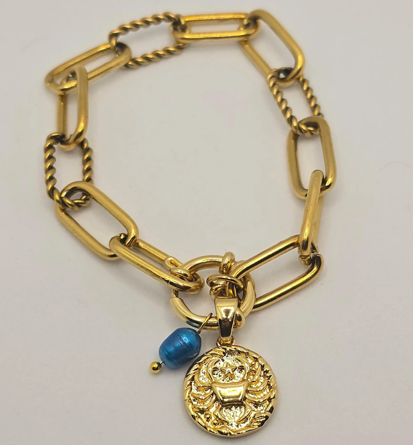 Zodiac Sign & Colour Charm Bracelet