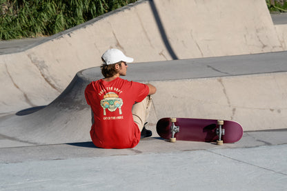 Le Ghost Shredder Skeleton Beach T-Shirt
